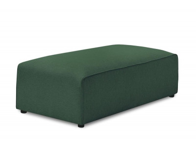 Pouf pour canapé modulable MEGEVE tissu chiné