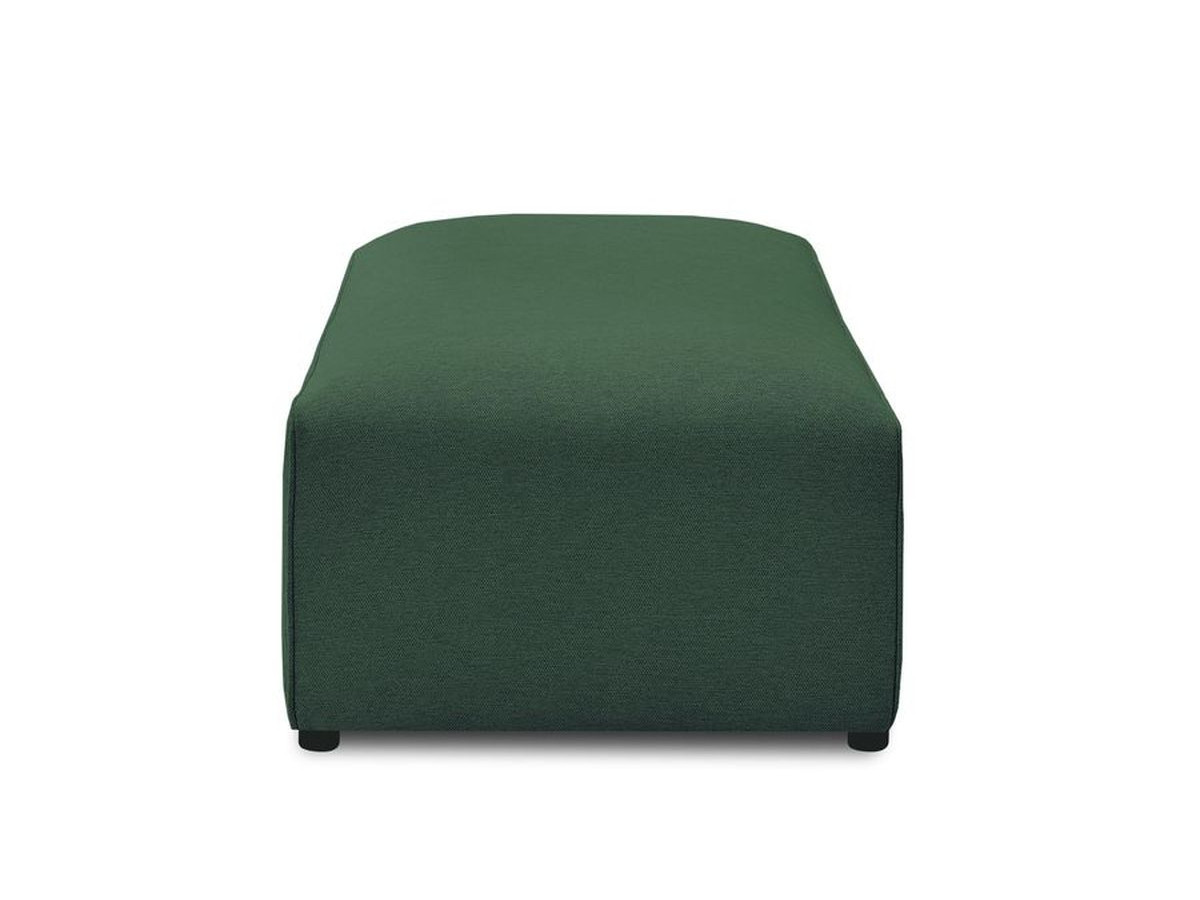 Pouf pour canapé modulable MEGEVE chiné vert — vue 6