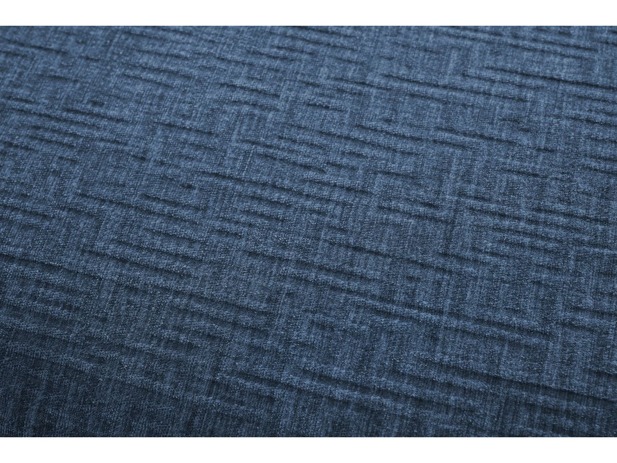 Canapé d'angle fixe MEGEVE tissu texturé