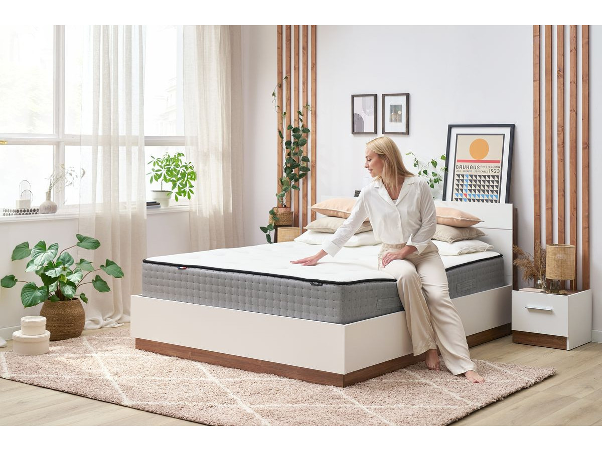 CAPUCINE matras 30 cm 672 pocketveren + traagschuim