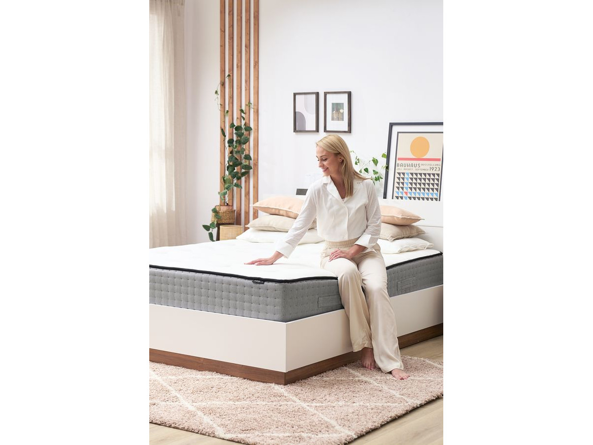 CAPUCINE matras 30 cm 672 pocketveren + traagschuim