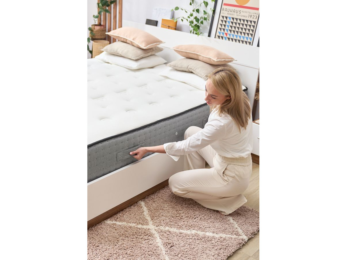 CAPUCINE matras 30 cm 672 pocketveren + traagschuim