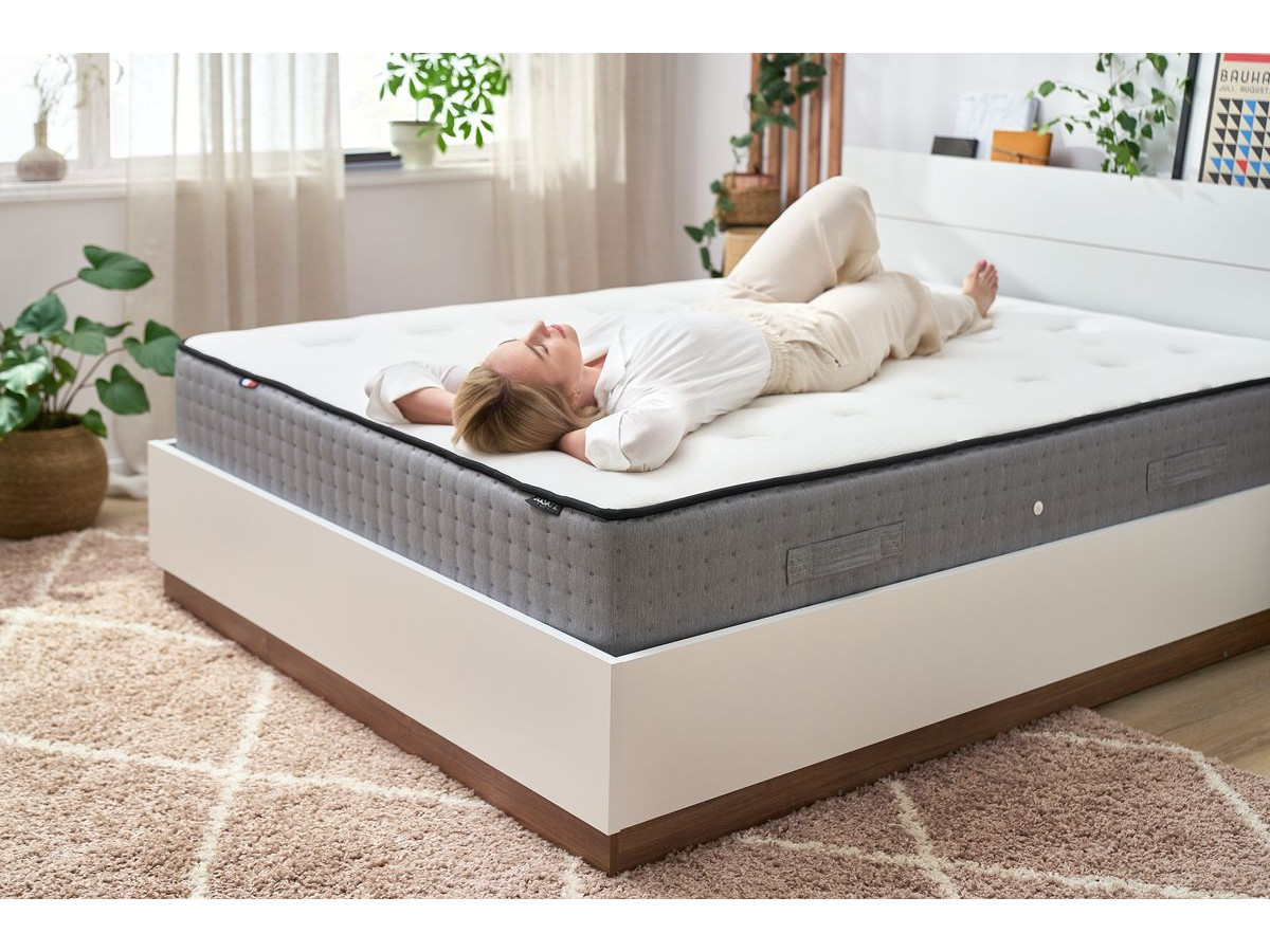 CAPUCINE matras 30 cm 672 pocketveren + traagschuim