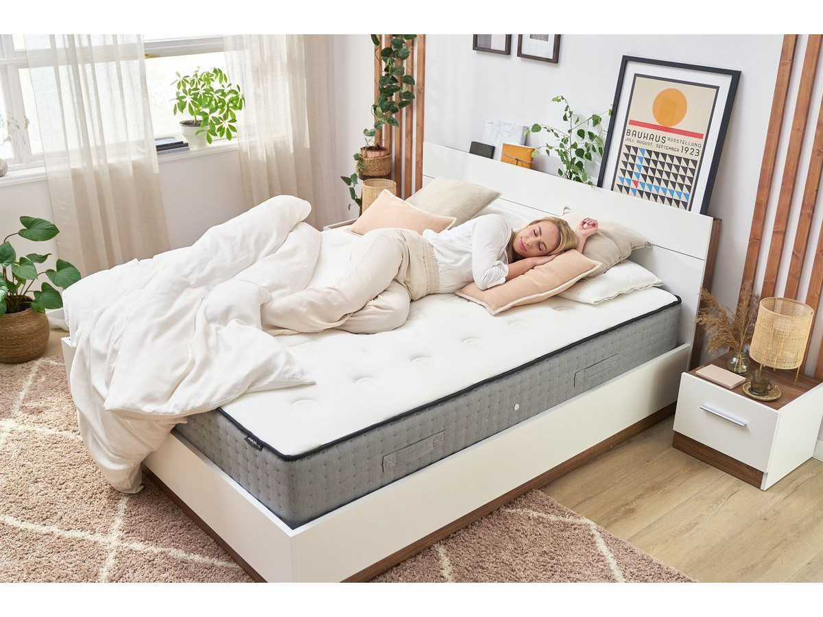 CAPUCINE matras 30 cm 672 pocketveren + traagschuim