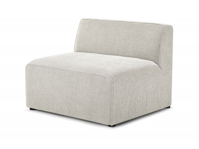 Chauffeuse 1 place pour canapé modulable MEGEVE tissu texturé