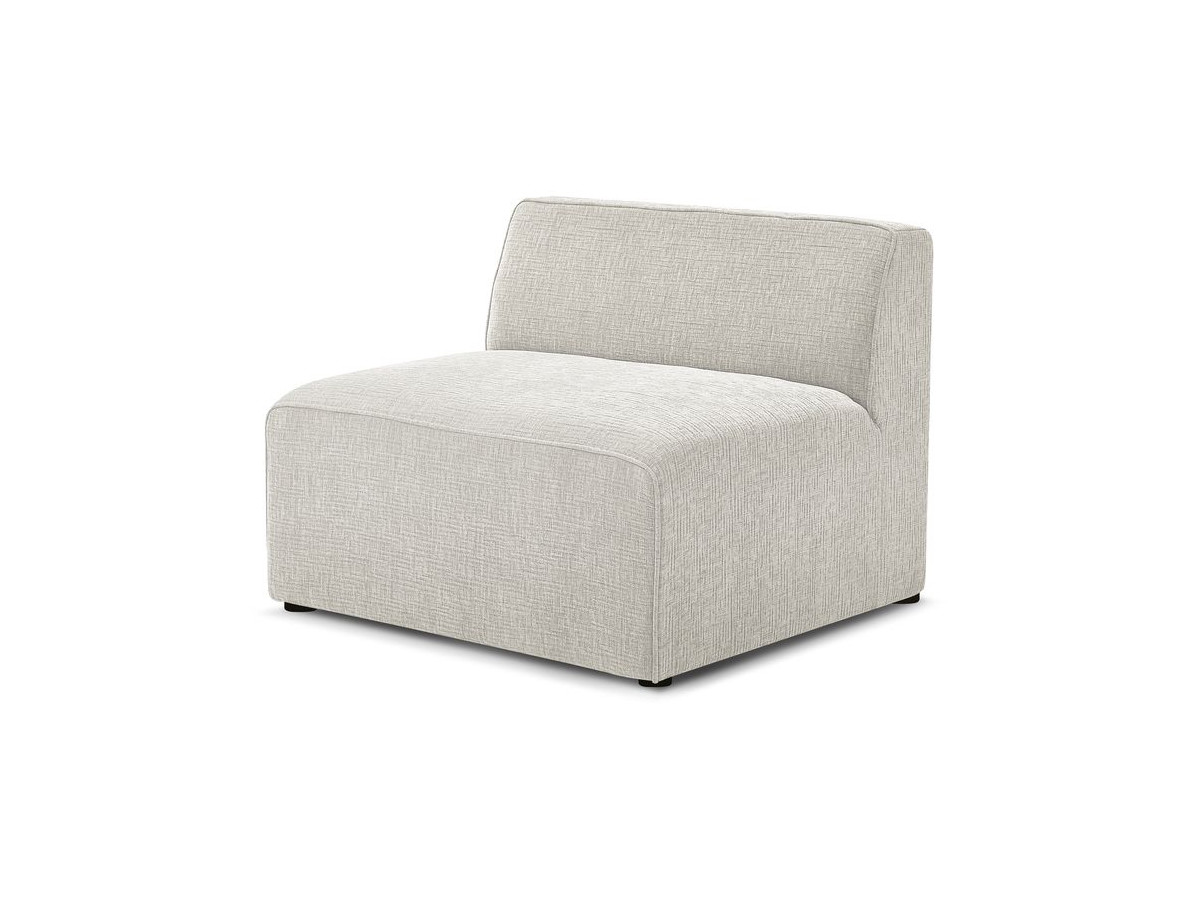 Chauffeuse 1 place pour canapé modulable MEGEVE tissu texturé