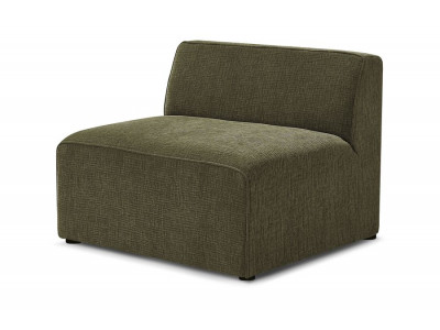 Chauffeuse 1 place pour canapé modulable MEGEVE tissu texturé