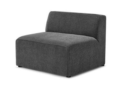 Chauffeuse 1 place pour canapé modulable MEGEVE tissu texturé