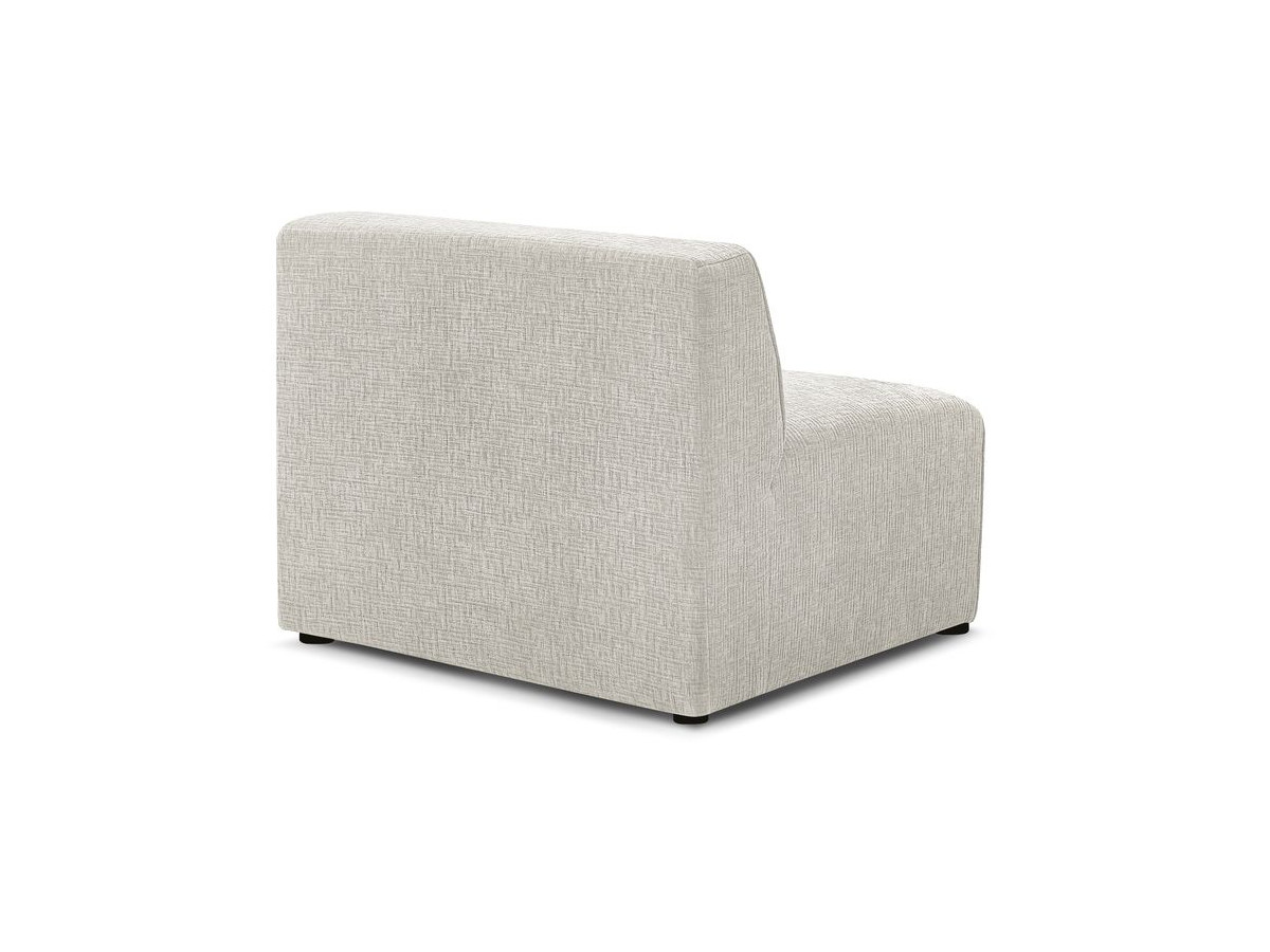 Chauffeuse 1 place pour canapé modulable MEGEVE tissu texturé