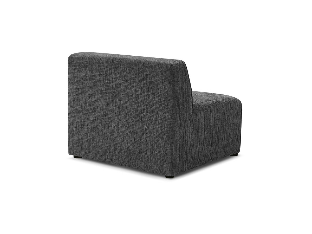 Chauffeuse 1 place pour canapé modulable MEGEVE tissu texturé