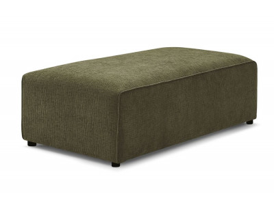 Pouf pour canapé modulable MEGEVE tissu texturé