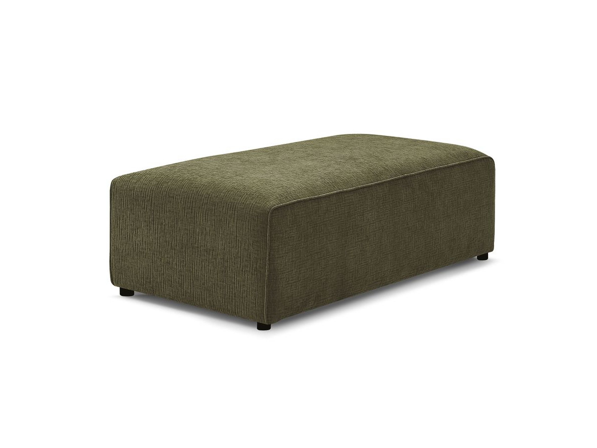 Pouf pour canapé modulable MEGEVE tissu texturé
