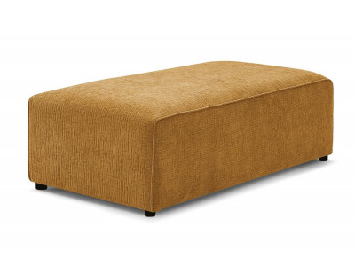 Pouf pour canapé modulable MEGEVE tissu texturé