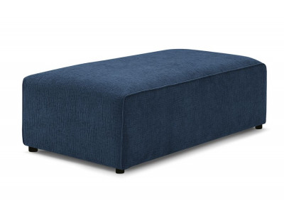 Pouf pour canapé modulable MEGEVE tissu texturé