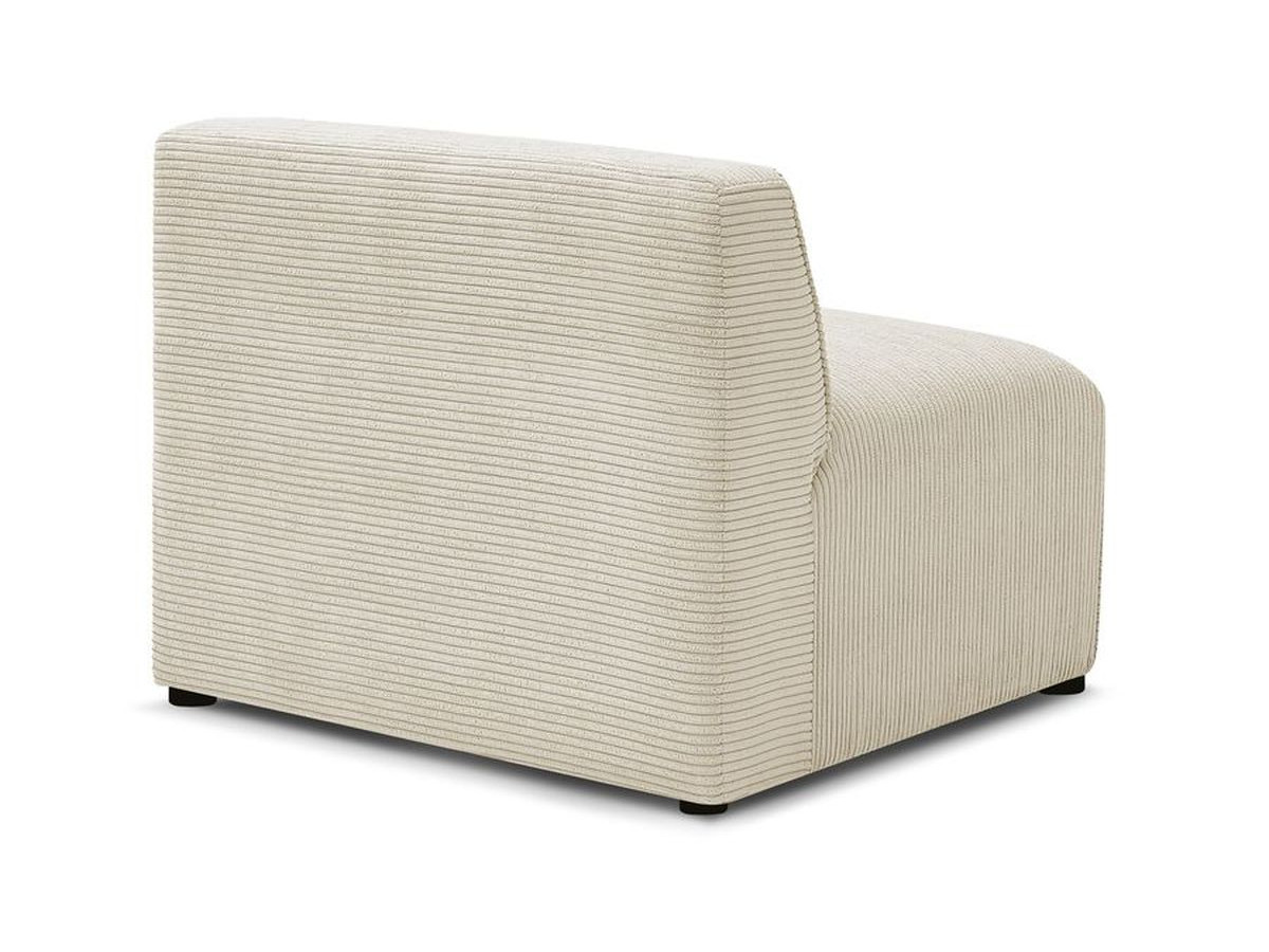 Chauffeuse 1 place pour canapé modulable MEGEVE tissu velours côtelé