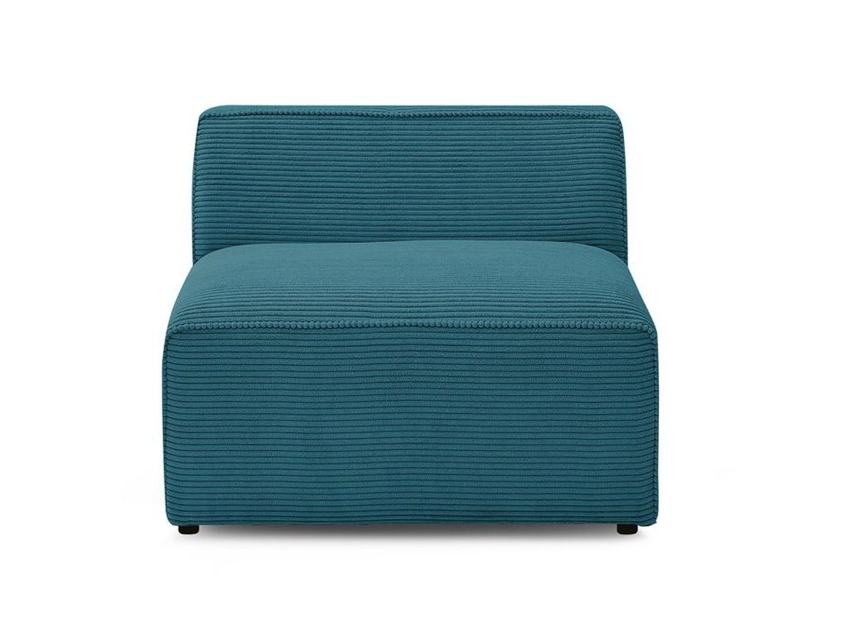 Chauffeuse 1 place pour canapé modulable MEGEVE tissu velours côtelé