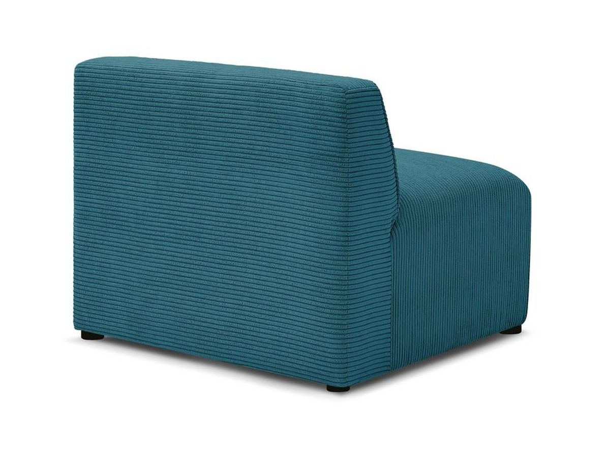 Chauffeuse 1 place pour canapé modulable MEGEVE tissu velours côtelé