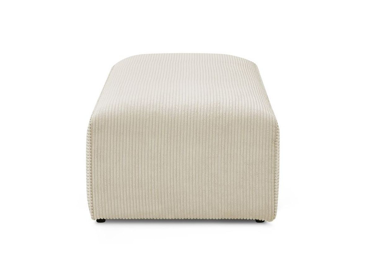 Poef voor modulaire bank MEGEVE corduroy stof