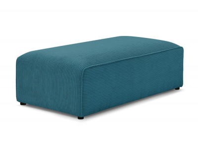 Pouf pour canapé modulable MEGEVE tissu velours côtelé