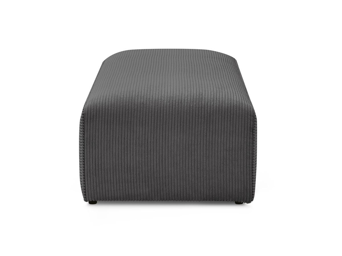 Poef voor modulaire bank MEGEVE corduroy stof