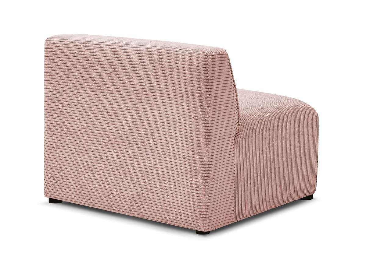 Chauffeuse 1 place pour canapé modulable MEGEVE tissu velours côtelé