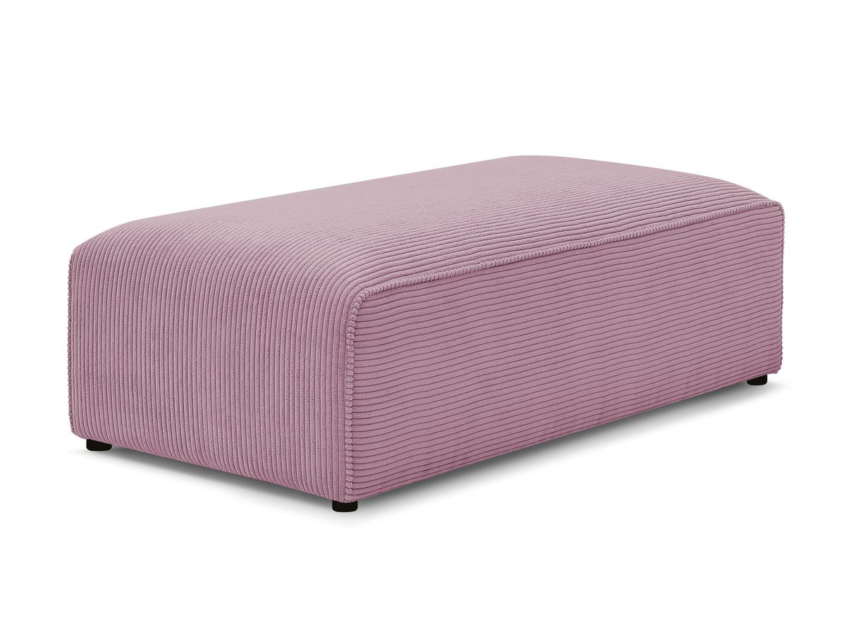 Poef voor modulaire bank MEGEVE corduroy stof
