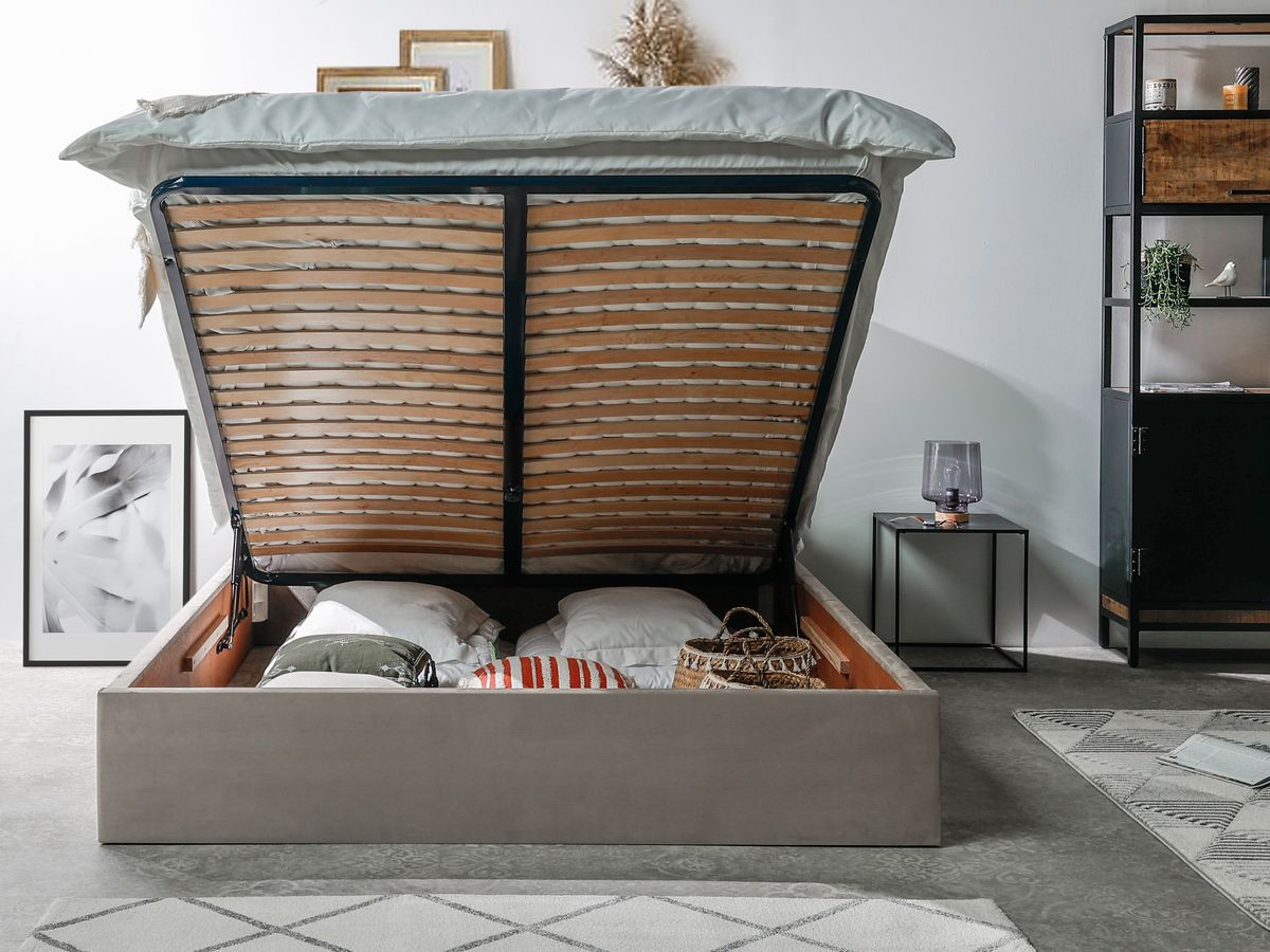PALMYRE Fluwelen opbergbed