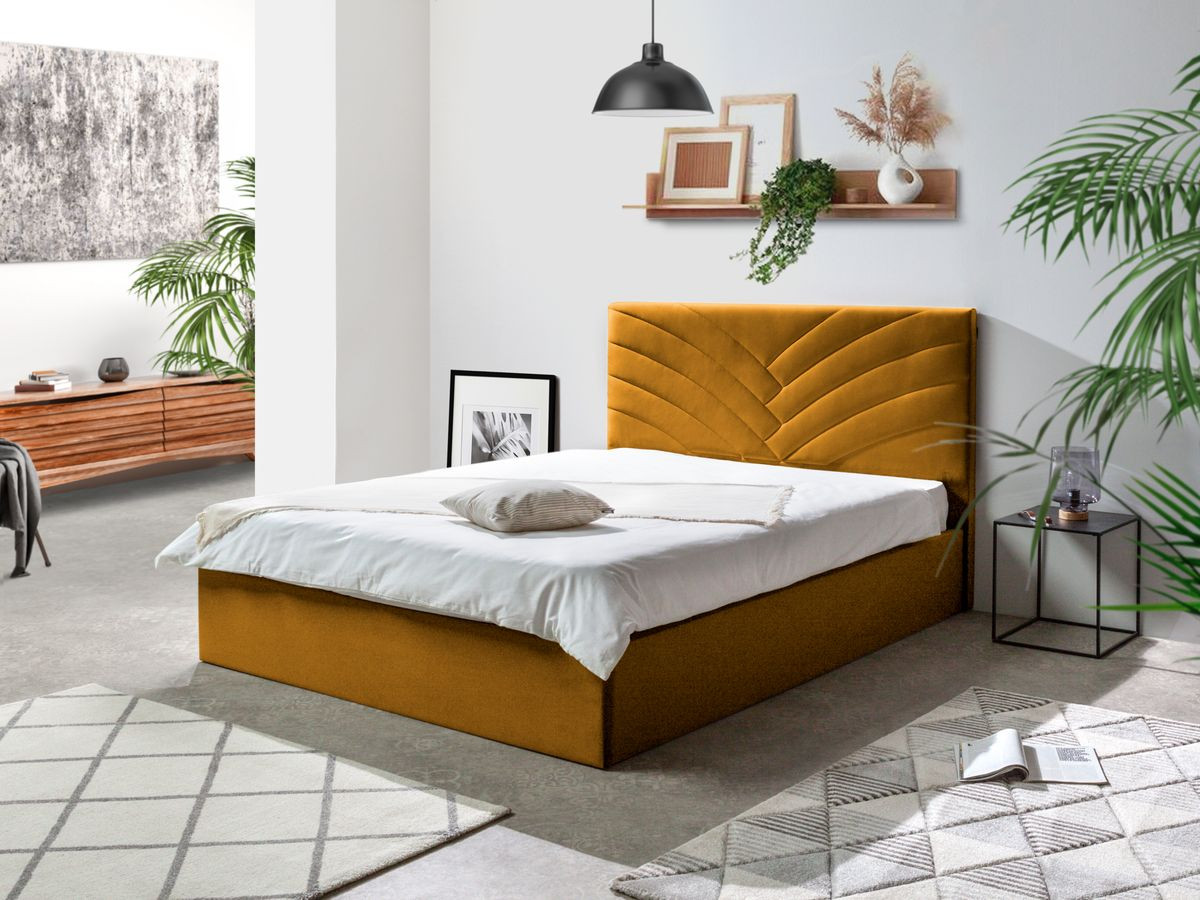PALMYRE Fluwelen opbergbed