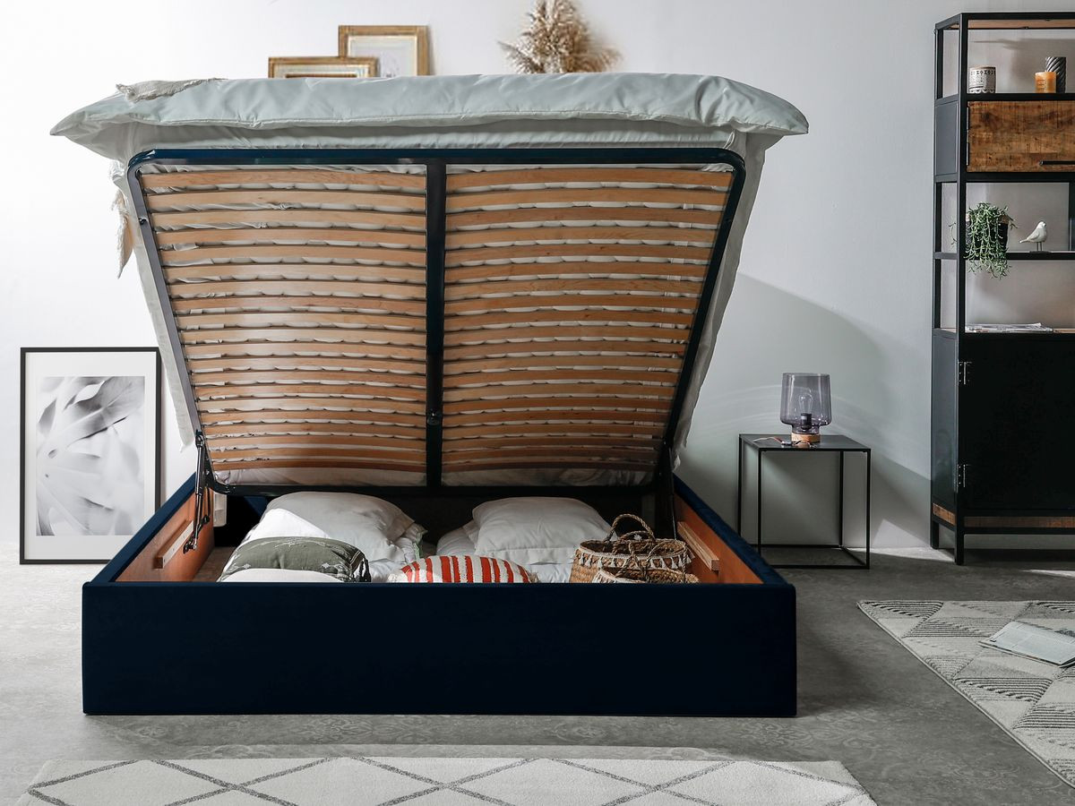 PALMYRE Fluwelen opbergbed