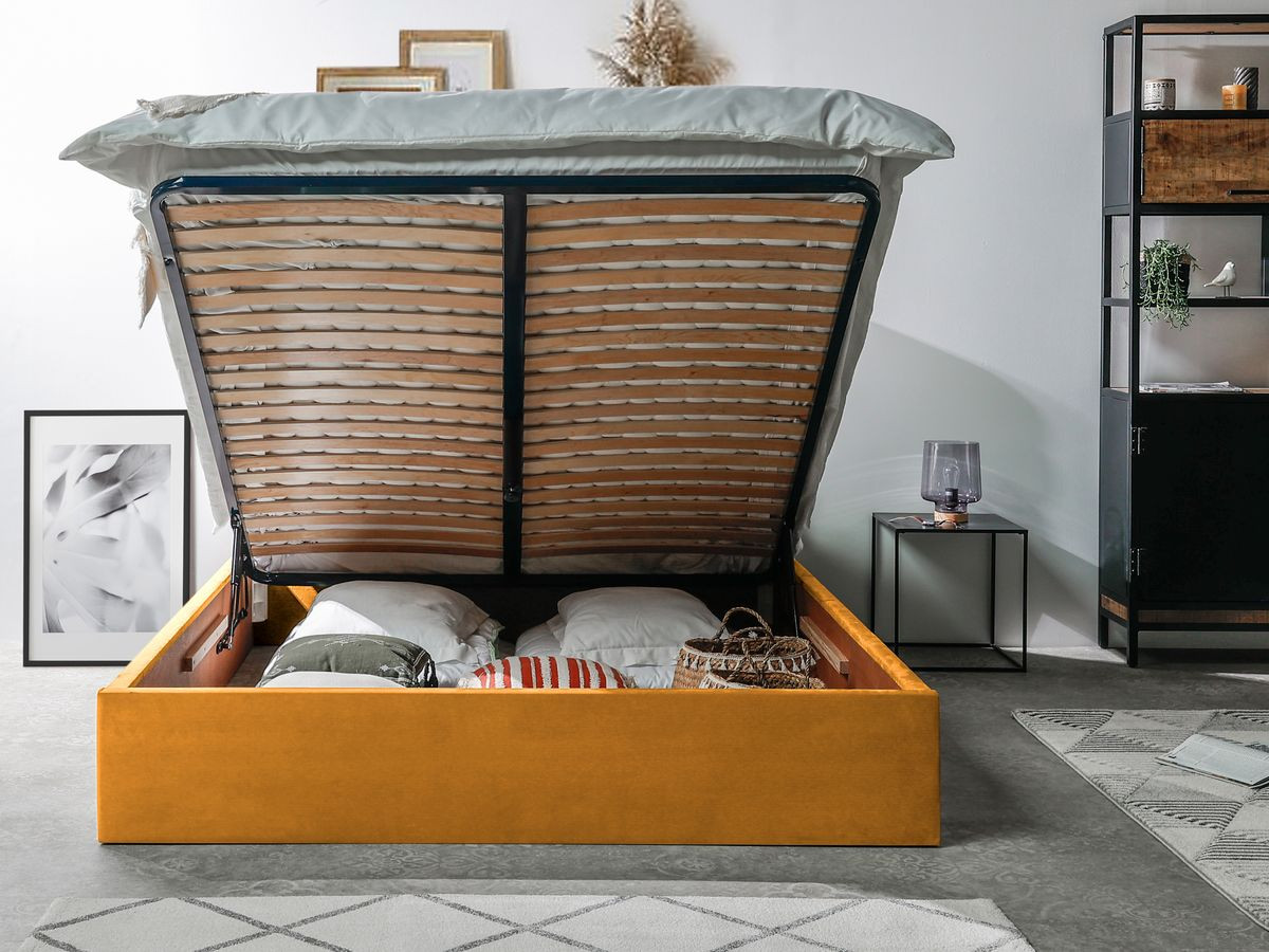 PALMYRE Fluwelen opbergbed