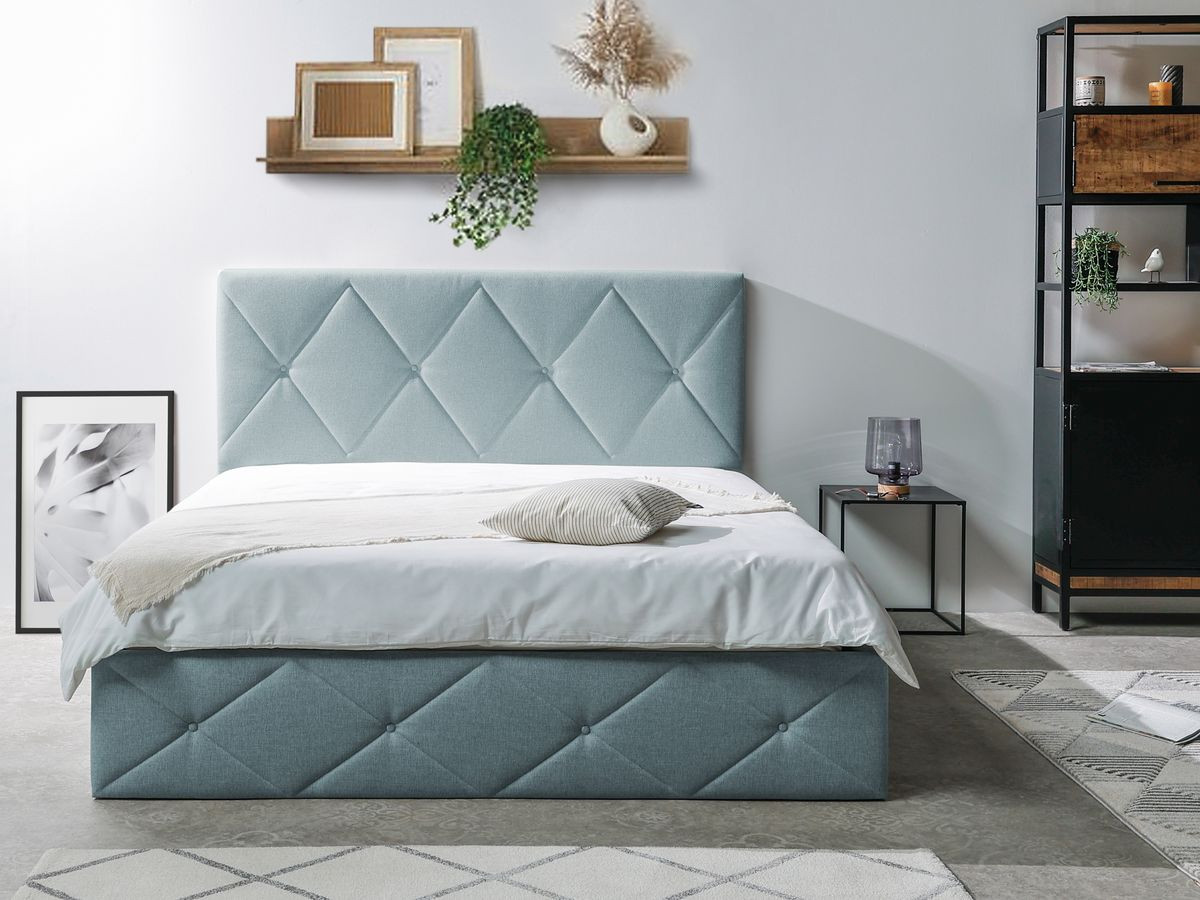 SIXTINE gestoffeerd opbergbed