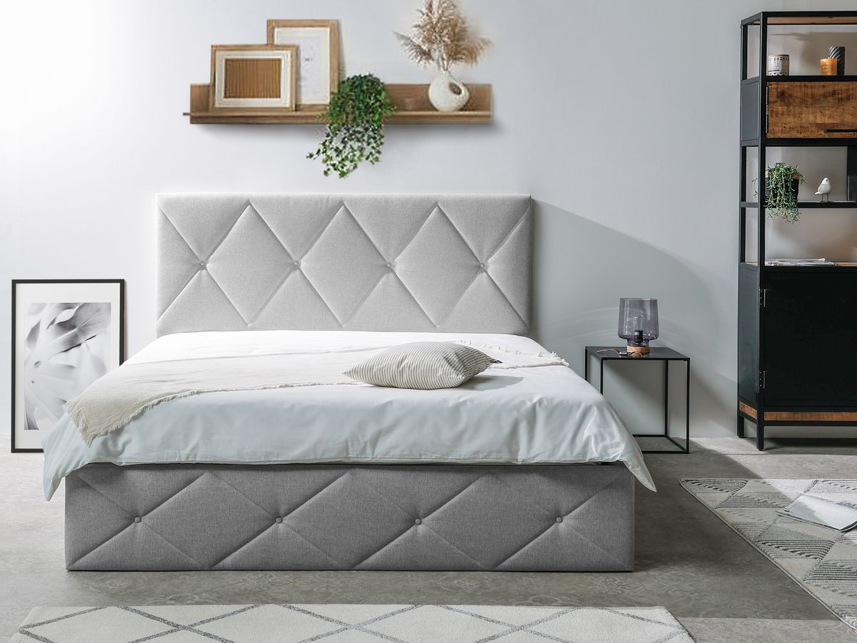 SIXTINE gestoffeerd opbergbed