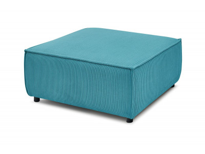 Pouf pour canapé modulable NIHAD tissu velours côtelé