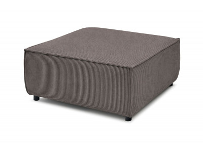 Pouf pour canapé modulable NIHAD tissu velours côtelé