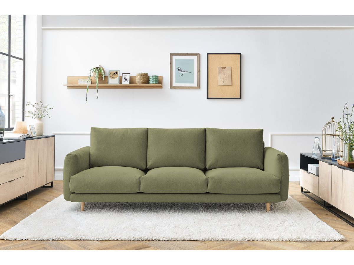 Sofa prosta stała 4-osobowa ZEBULON
