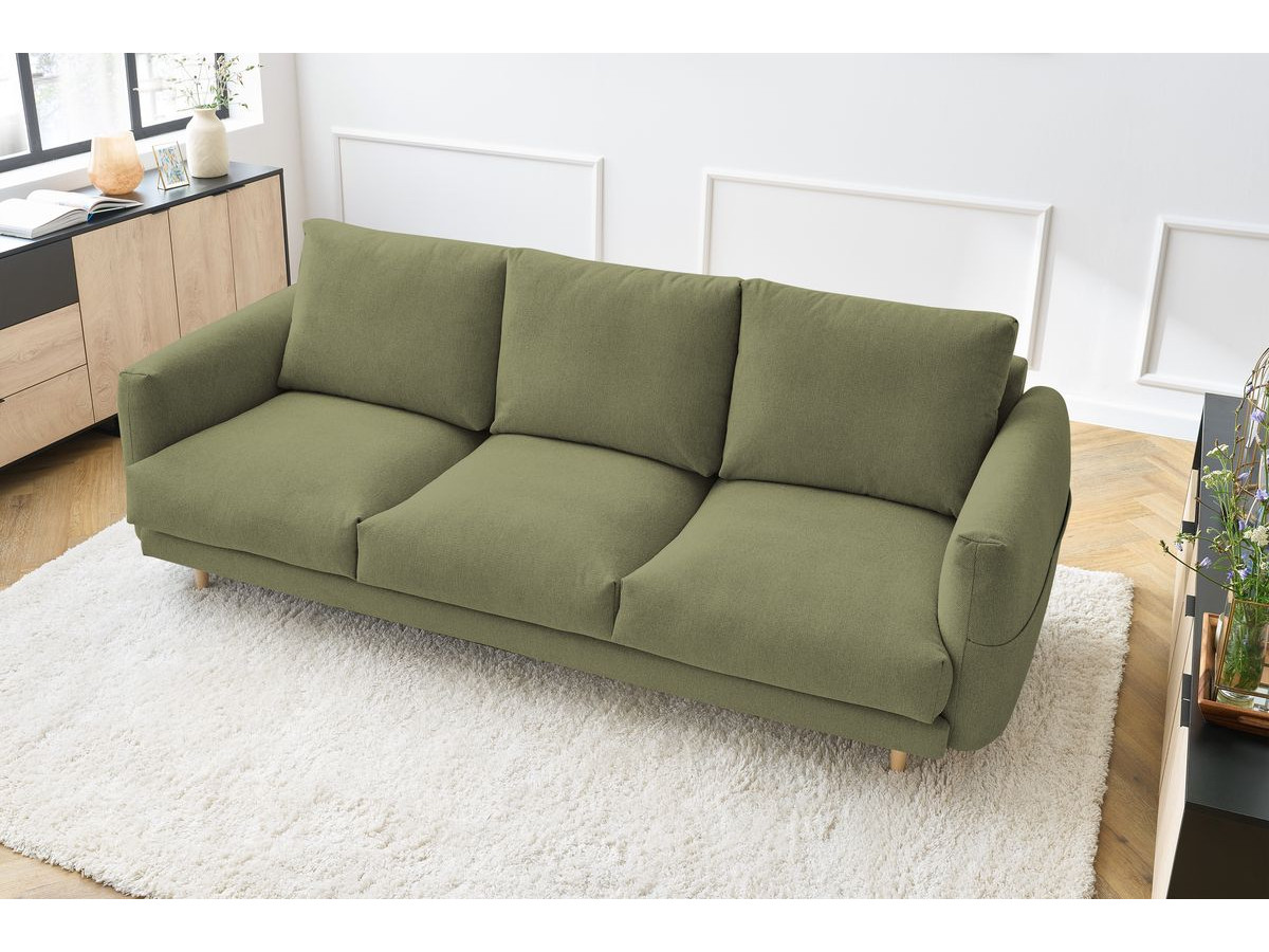 Sofa prosta stała 4-osobowa ZEBULON