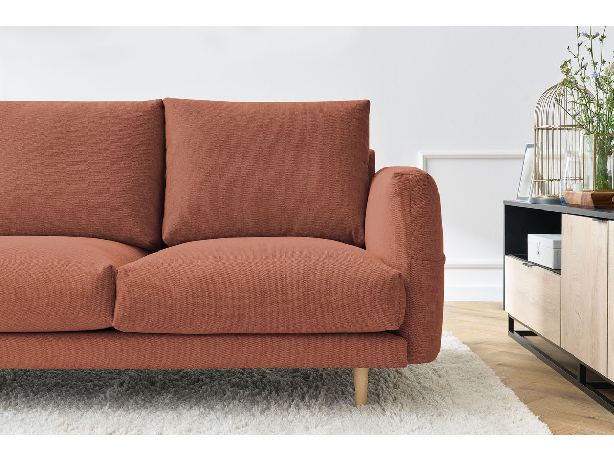 Sofa prosta stała 4-osobowa ZEBULON