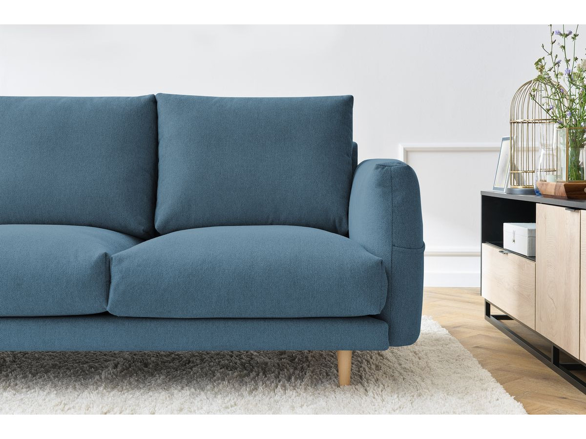 Sofa prosta stała 4-osobowa ZEBULON