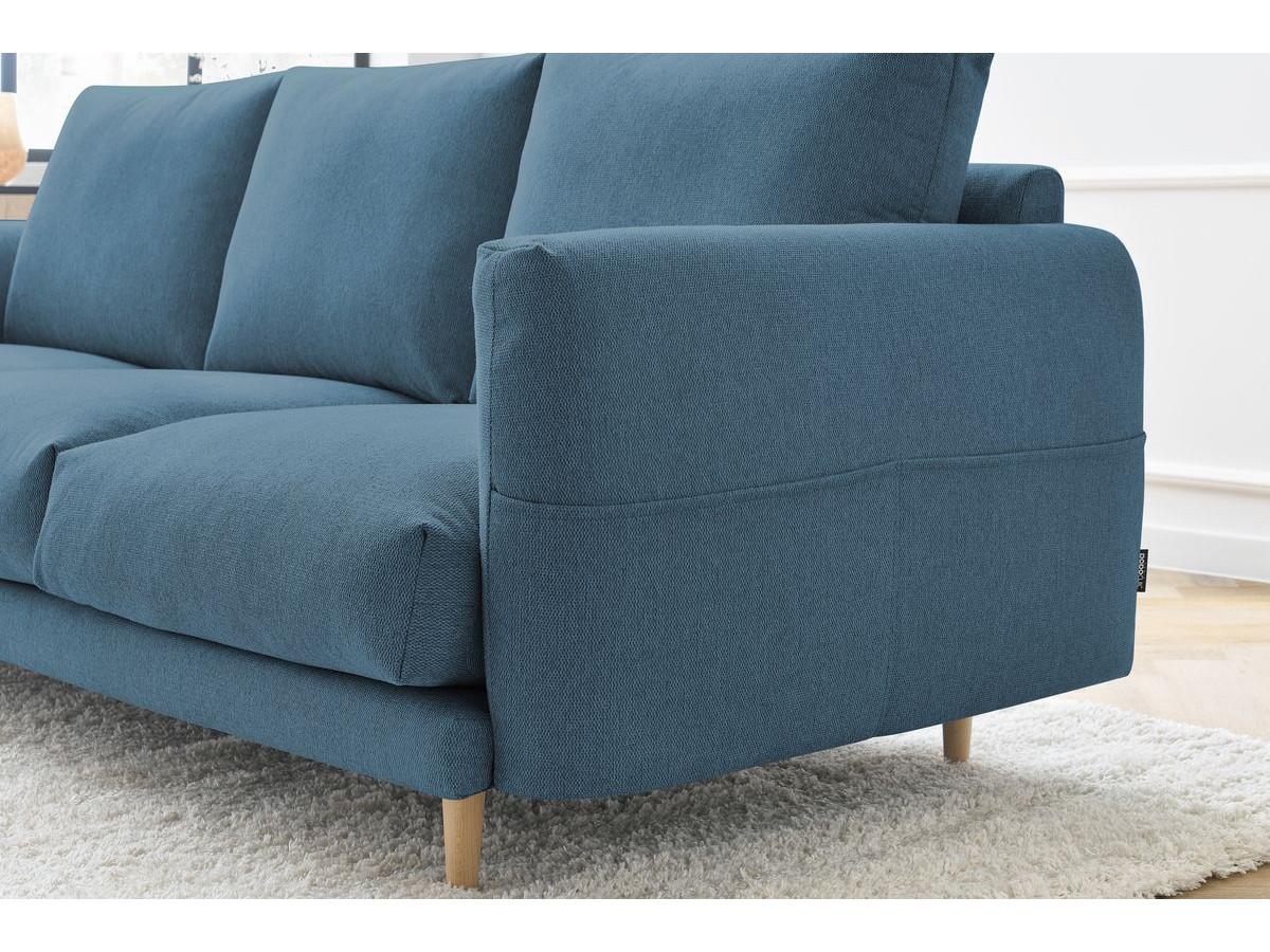 Sofa prosta stała 4-osobowa ZEBULON