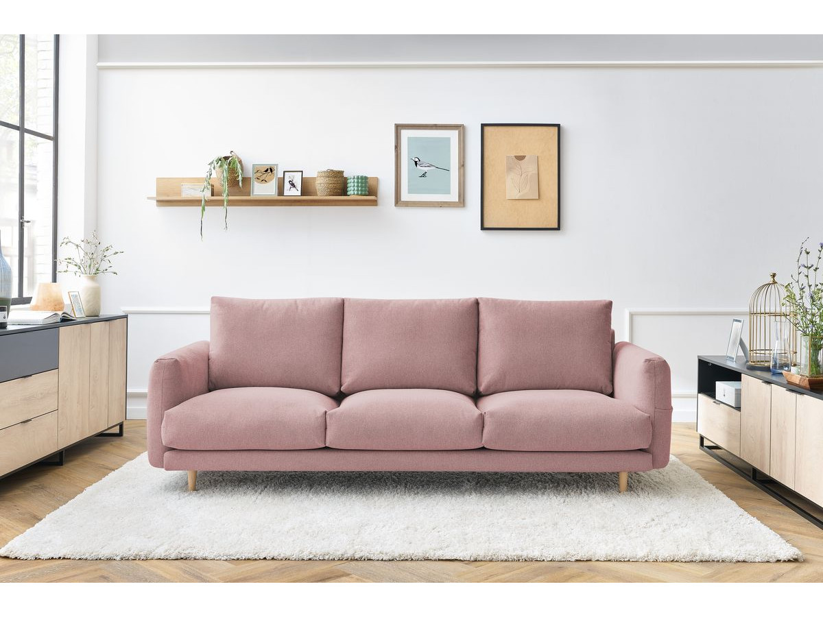 Sofa prosta stała 4-osobowa ZEBULON