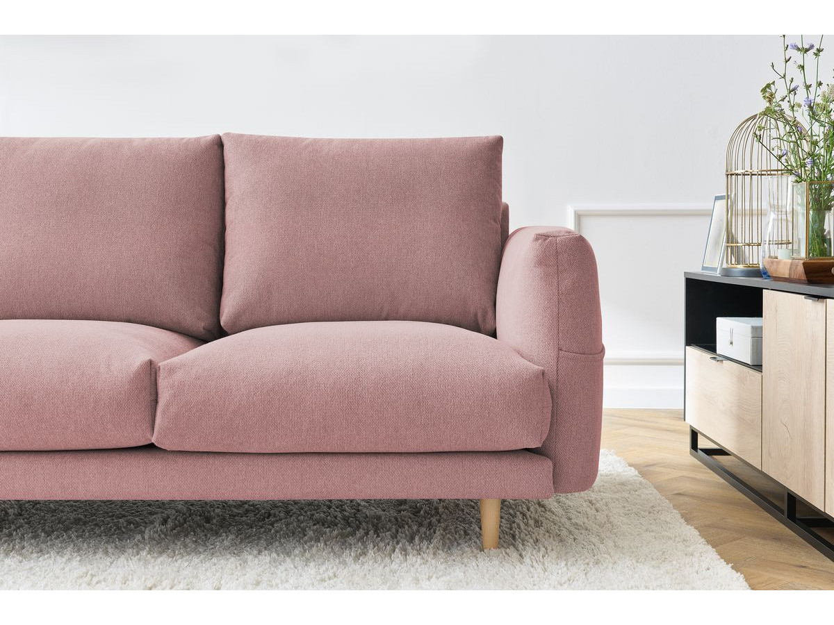 Sofa prosta stała 4-osobowa ZEBULON