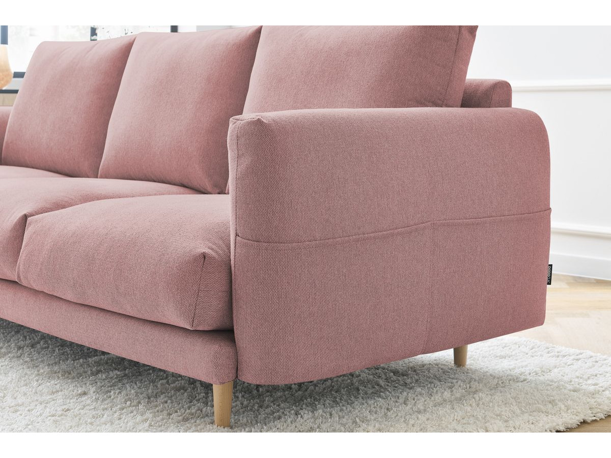Sofa prosta stała 4-osobowa ZEBULON