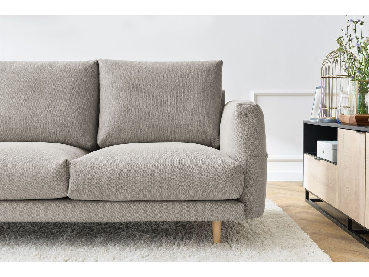 Sofa prosta stała 4-osobowa ZEBULON