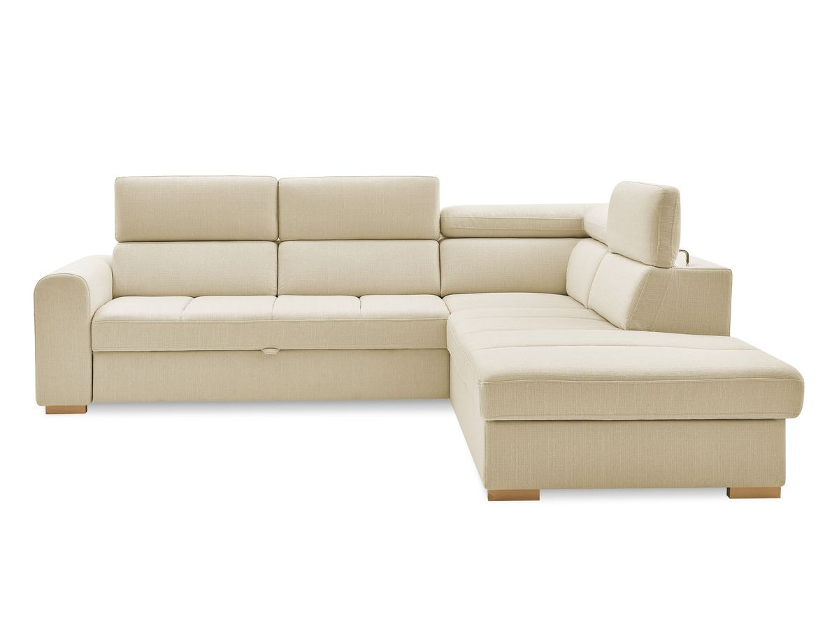 Canapé d'angle convertible coffre ARMAND