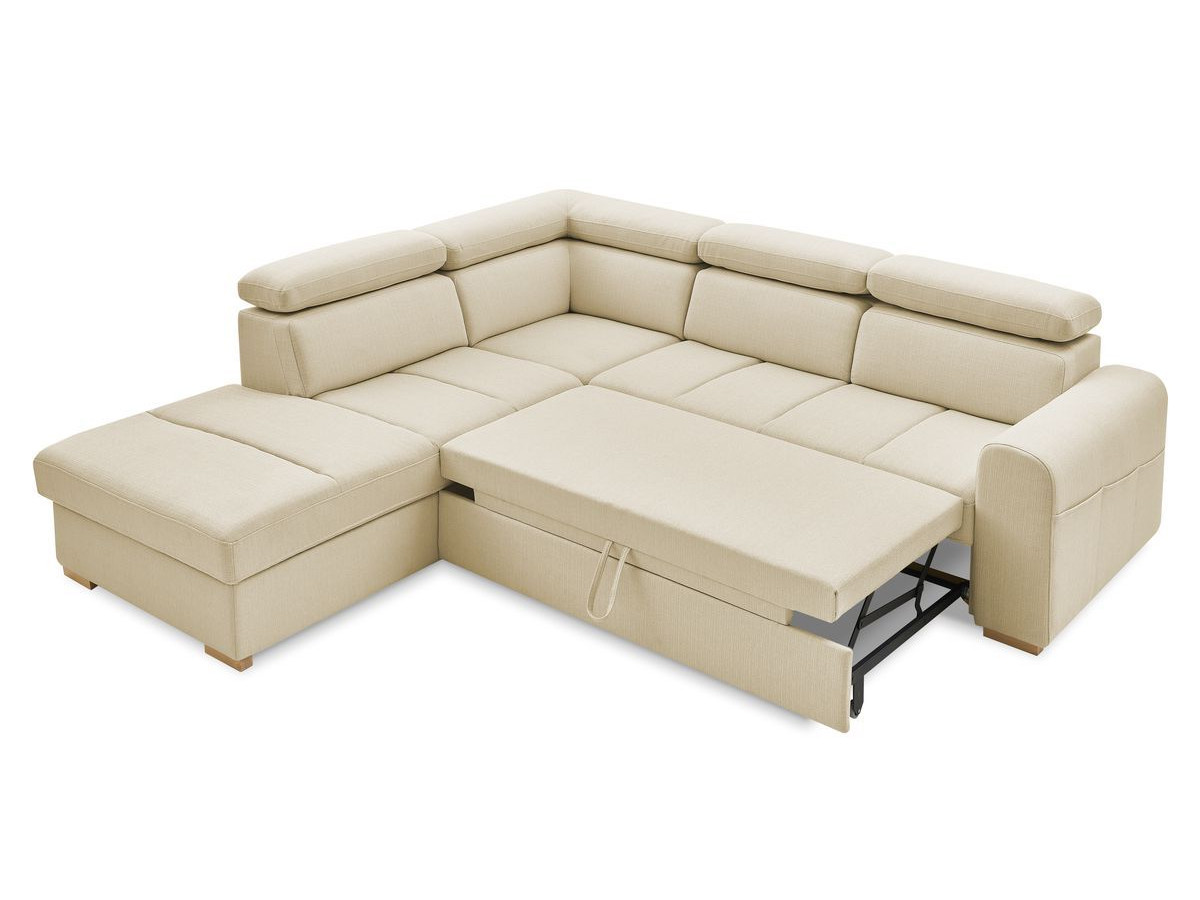 Canapé d'angle convertible coffre ARMAND
