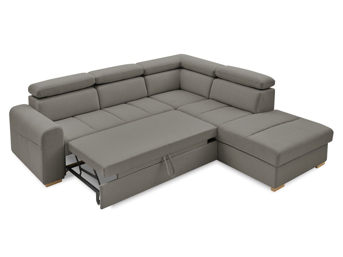 Canapé d'angle convertible coffre ARMAND