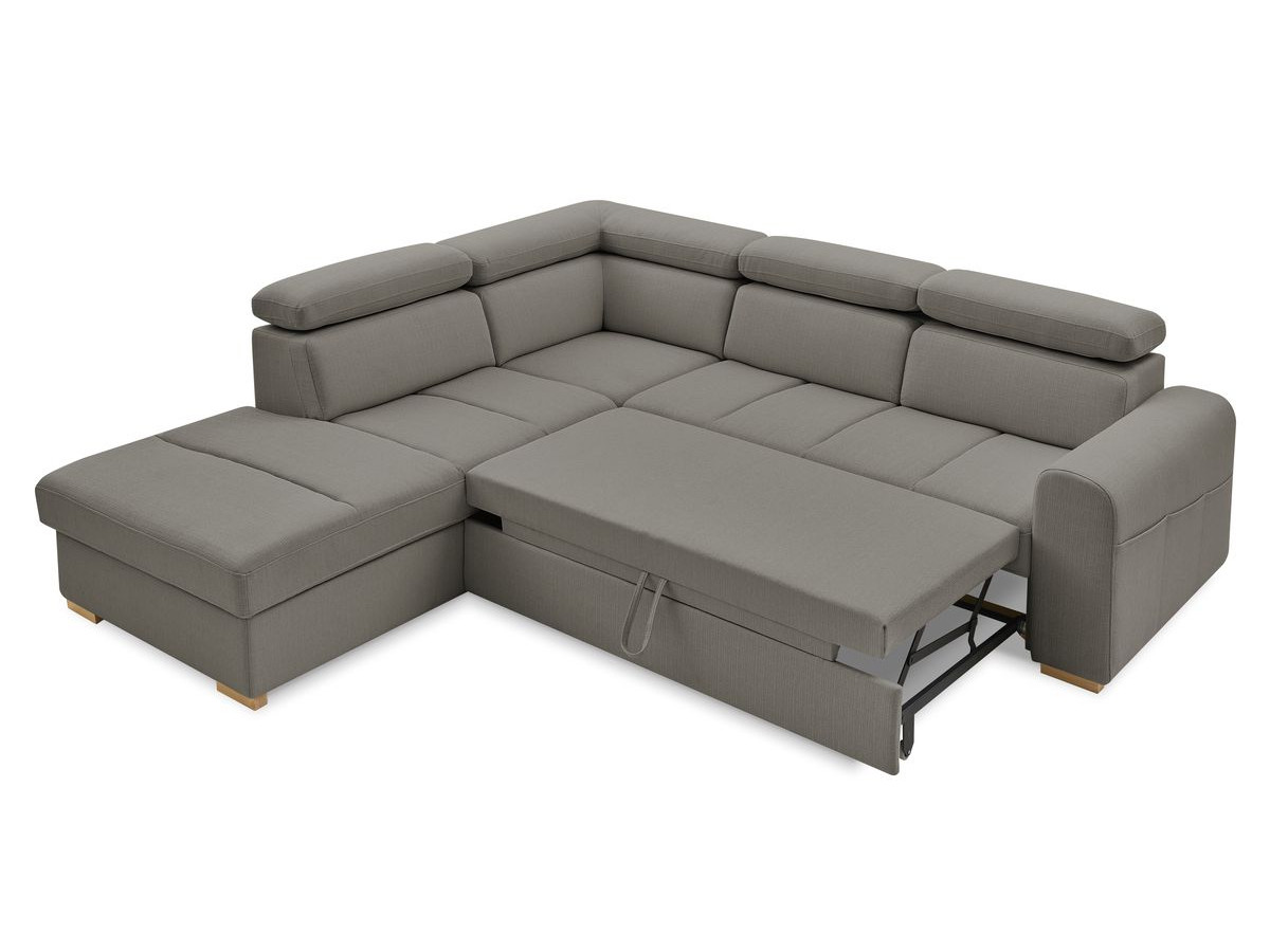 Canapé d'angle convertible coffre ARMAND