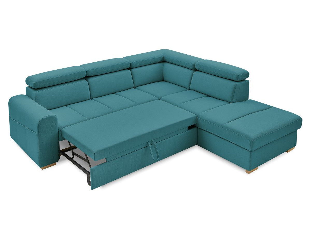 Canapé d'angle convertible coffre ARMAND