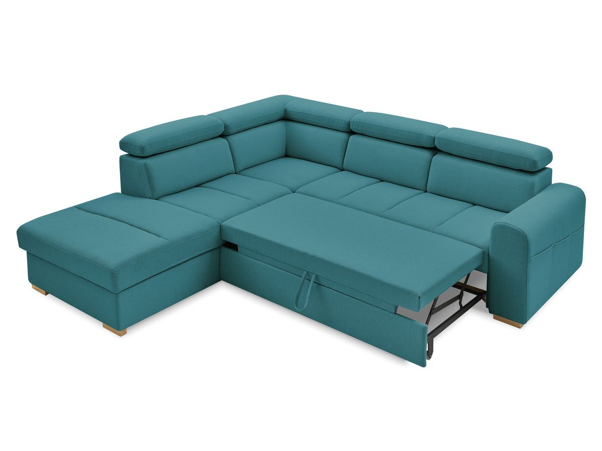 Canapé d'angle convertible coffre ARMAND