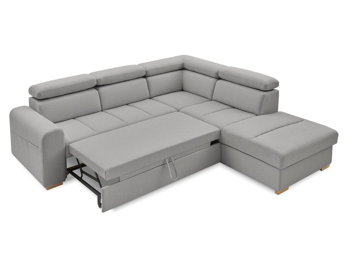Canapé d'angle convertible coffre ARMAND